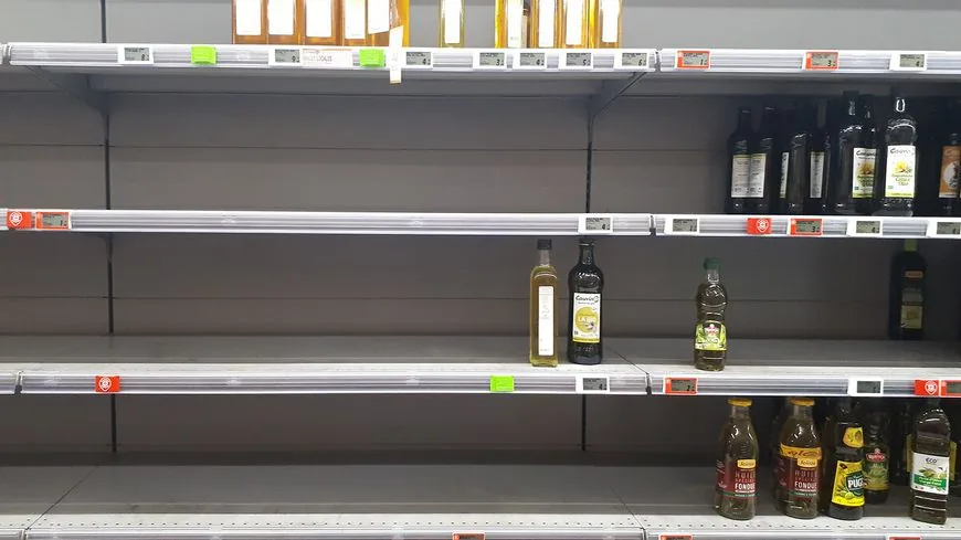 Pénurie d'huile de tournesol en France