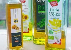 Huiles pour la cuisson